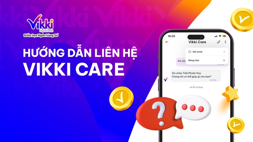 Hướng dẫn liên hệ Vikki Care